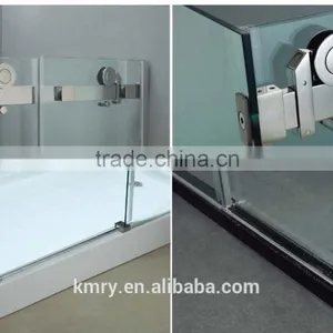 Hot! Stainless Steel Roller Sliding Shower Enclosures (KT8112) Quality Choice thumbnail-4