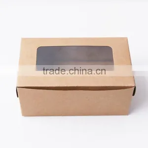 Kraft Paper Food Take Out Boxes,food Grade Paper Box thumbnail-2