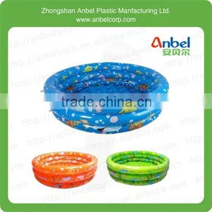 New 30" Tricyclic Inflatable Kids Swimming Bathtub Paddling Ball Pool 3-ring thumbnail-2