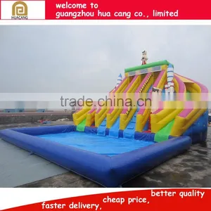 Factory Manufacturer Durable Giant Outdoor Inflatable Slide Water Slide thumbnail-4