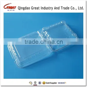Clamshell Blister Plastic Blueberry Packaging Container 125 Gram thumbnail-3