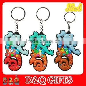 2015 Custom Made Silicon Souvenir Keychain thumbnail-1