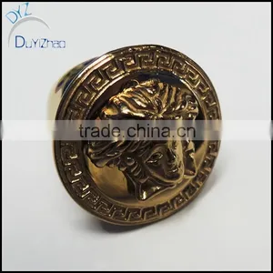 Fashion Customized Gold Plated Mens Rings thumbnail-1