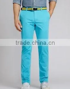 Men's Chinos,European Fashion Style Slim Fit Chinos With Camo Turn up for Men thumbnail-2