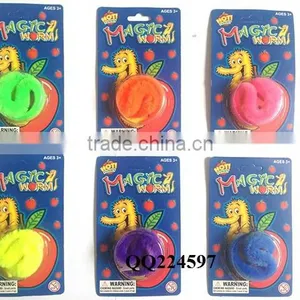 Magic Twisty Wiggle Worm Toy Fuzzy Magic Worm thumbnail-1