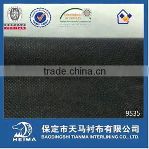 Nylon Nonwoven Fusible Interlining Fabric for Suit, Uniform and Jacket thumbnail-1