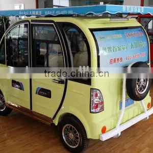 Fancy 4 Seater Passenger Electric Bike & Scooter, Electric Rickshaw, Electric Car & Vehicle, Solar Power (48V 1000W) thumbnail-1