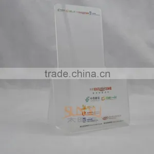 Original Factory Frosted Acrylic Pritned Brochure Holder thumbnail-2