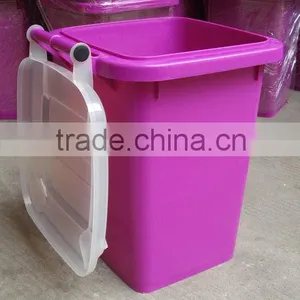 BT50A 20KG 50liter Pet Food Storage High Quality Easy Open Transparent Plastic Food Container thumbnail-3