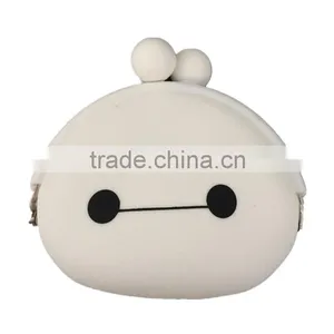 2015 Hot Baymax Silicone Shoulder Bag With Silicone Chain Quality Choice thumbnail-4