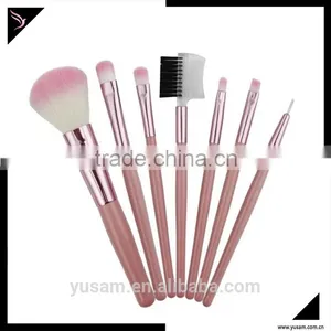 Pink Color 7 Pcs Personalized High Quality Makeup Brush Kit thumbnail-3