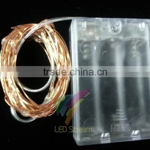Micro Drop LED Copper Wire String Fairy Light Dew Drop LED Light String Battery Operated thumbnail-2