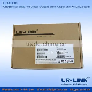 LR-LINK LREC9801BT PCIe x8 Single RJ45 10G Network Card Based On Intel X540AT2 Chipset thumbnail-5