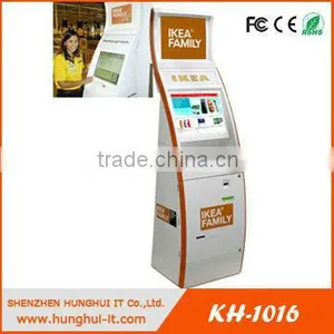 All Weather Dual Sides Information and Payment Outdoor Touch Screen Kiosk thumbnail-1