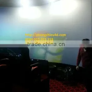 6d Cinema With 3D Image Curved Screen thumbnail-2