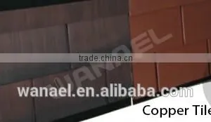 Economic Rectangle Copper Shingle/factory Sale Directly Construction Material thumbnail-4