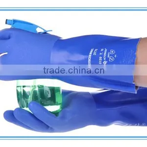PVC Dipped Industrial Gloves Safety Working Gloves Cut Gloves thumbnail-5