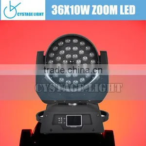 36x10w LED Zoom Wash Moving Head Light thumbnail-3