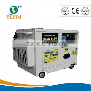 Good Quality 6.5KVA Diesel Aircooled Silent Generator With ATS,copper Alternator. Quality Choice thumbnail-1