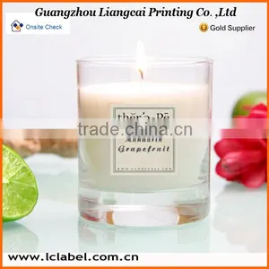 Christmas Candle Printing Sticker Custom Candle Sticker for Candle Jar thumbnail-3