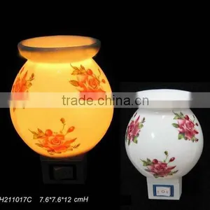 QiHe Plug in Scented Fragrance Oil Tart Warmer Burner Night Light thumbnail-3