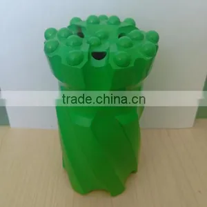 T38 Retrac 76mm 89mm Thread Drilling Button Bit With Spherical and Ballistic Buttons thumbnail-4