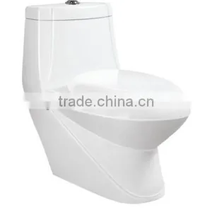 GCD9222-wash Down Big Oulet Hole One Piece of Toilet thumbnail-1