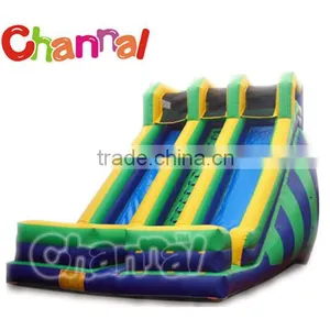 OEM Mini Outdoor Playground Used Inflatable Dry Slide thumbnail-1