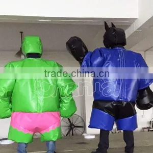Customized Super Hero Inflatable Sports Games/ Sumo Suits Sumo Wrestling for Adults thumbnail-3