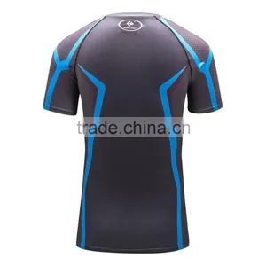 Men T Shirt Marvel Compression Shirts Outdoor Sport Bodybuilding Gym Fitness Jersey Casual Tees thumbnail-5