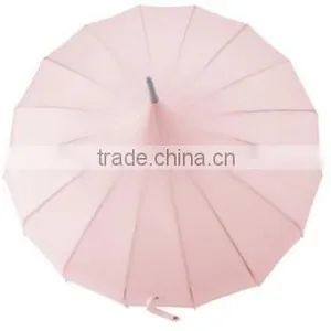 16 Ribs Pagoda Umbrella of Lady Rain Umbrella thumbnail-3