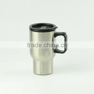 Manufacture Coffee 450ml Stainless Steel Travel Mug thumbnail-2