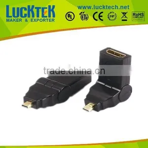 Micro HDMI Male to HDMI Female Adaptor,swing Type thumbnail-1