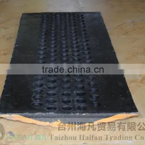 1000*350*40mm Heavy Strength Reflective Rubber Speed Hump for Crossing/High Quality Rubber Speed Hump Used in Intersection thumbnail-5