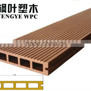 Wood Plastic Outdoor Decking Board thumbnail-1