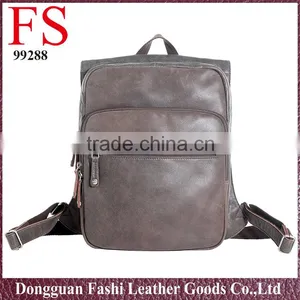 Wholesale Vintage Leather Backpack, Durable Leather Travel Backpack 2016 thumbnail-1
