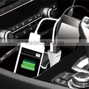 Nice Shape 5v 2100ma Dual Usb Port Universal Mini Wireless Car Charger for Mobile Phone in China thumbnail-3