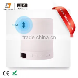 2015 Wireless Lamp Bluetooth Speaker With White LED Lamp Light for Laptop or Phone thumbnail-3