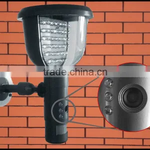Solar Dvr Powerful LED Light Infrared Lamp Motion Activated Light and Security Camera With sd Card 720P Resolution thumbnail-1