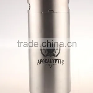 4 Liter Stainless Steel Beer Growler With Different Surface thumbnail-2