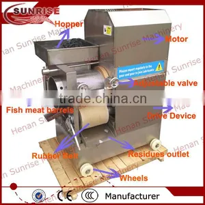 High Quality Fish Bone and Skin Removal Machine 0086 13721438675 thumbnail-2