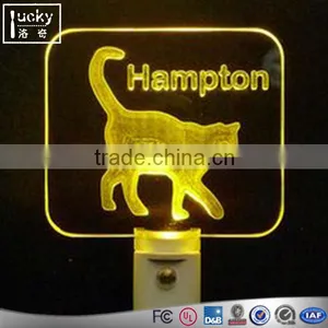Small Night Light With Design Shape thumbnail-1