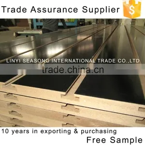 1220*2440*15mm China High Quality MDF SlatWall Back Panel Shelf thumbnail-2