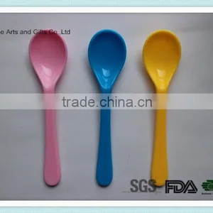 Food Grade Colorful Ice Cream Plastic Mini Spoon thumbnail-1