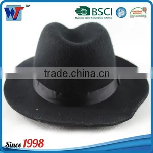 Cotton Fedora Mountain Man Felt Hat Wholesale Felt Hat thumbnail-4