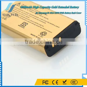 6500mAh 3.85V G870 Extended Battery for Samsung S5 Mini With Back Cover Black thumbnail-4