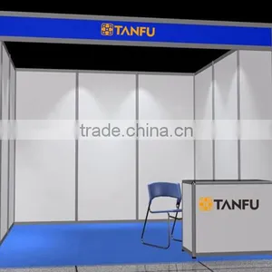 3x3 or 10x10 Standard Shell Scheme Booth for Trade Show From TANFU thumbnail-1