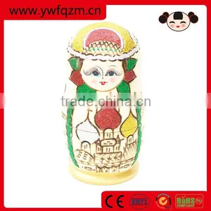 Factory Direct Hot Selling Colorful Russian Doll thumbnail-1