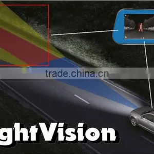 Dual Camera Loop Recording Rear Camear GPS Tracking Plotter Motion Detect G-sensor Car DVR thumbnail-6
