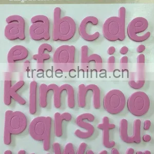 Custom Adhesive Alphabet Letter Stickers EVA Sticker thumbnail-2